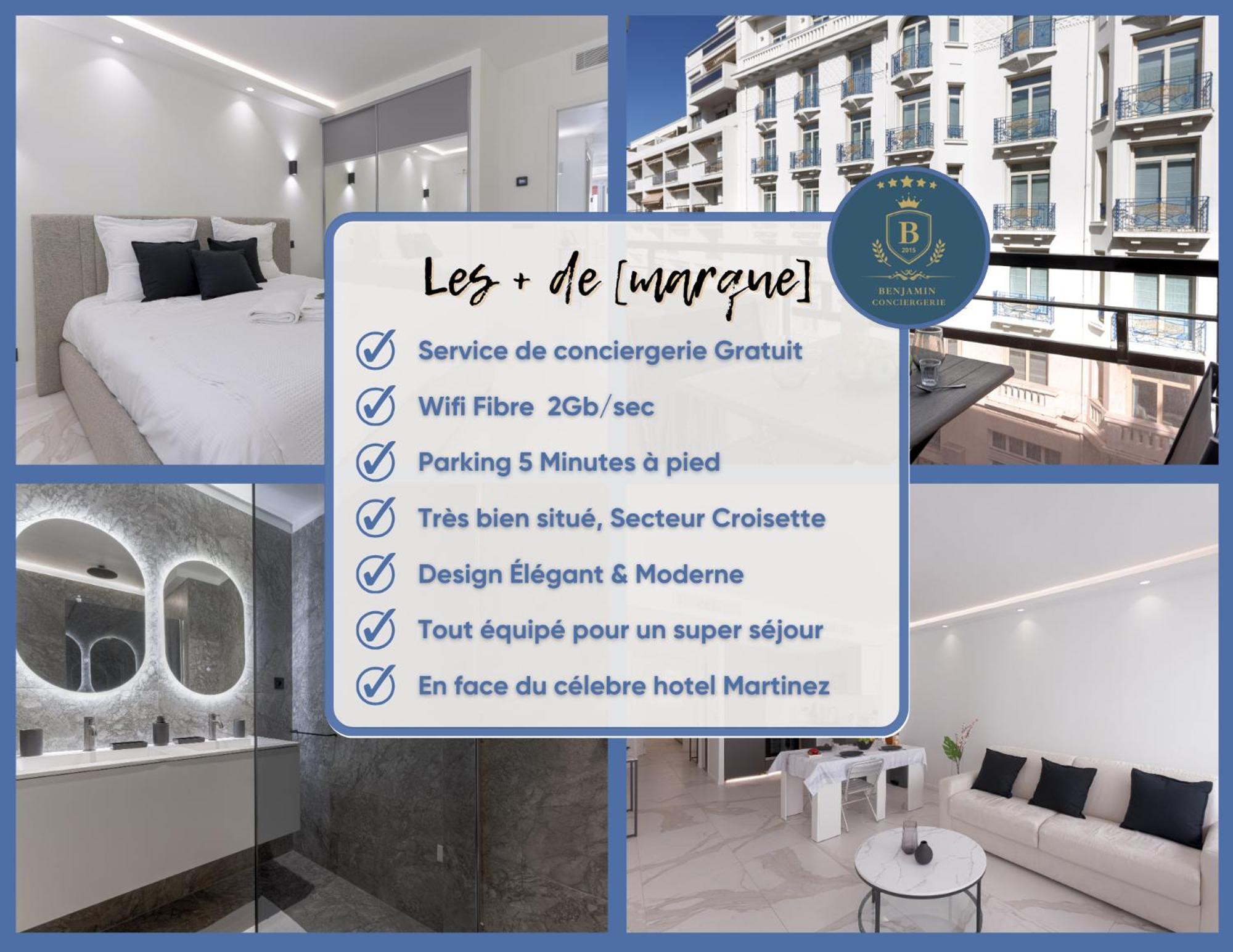L'Unique Maubourg - Next Hotel Martinez - Terrasse Cannes Kültér fotó
